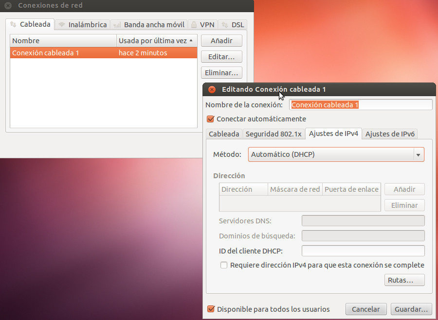 Cliente comandos ubuntu