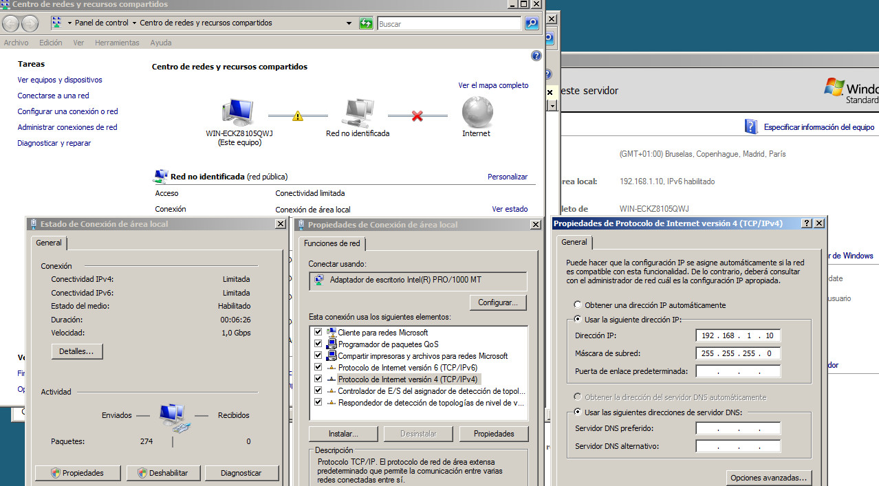 DHCP Windows 2008