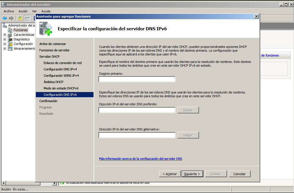 DHCP Windows 2008