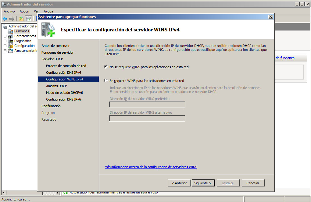 DHCP Windows 2008