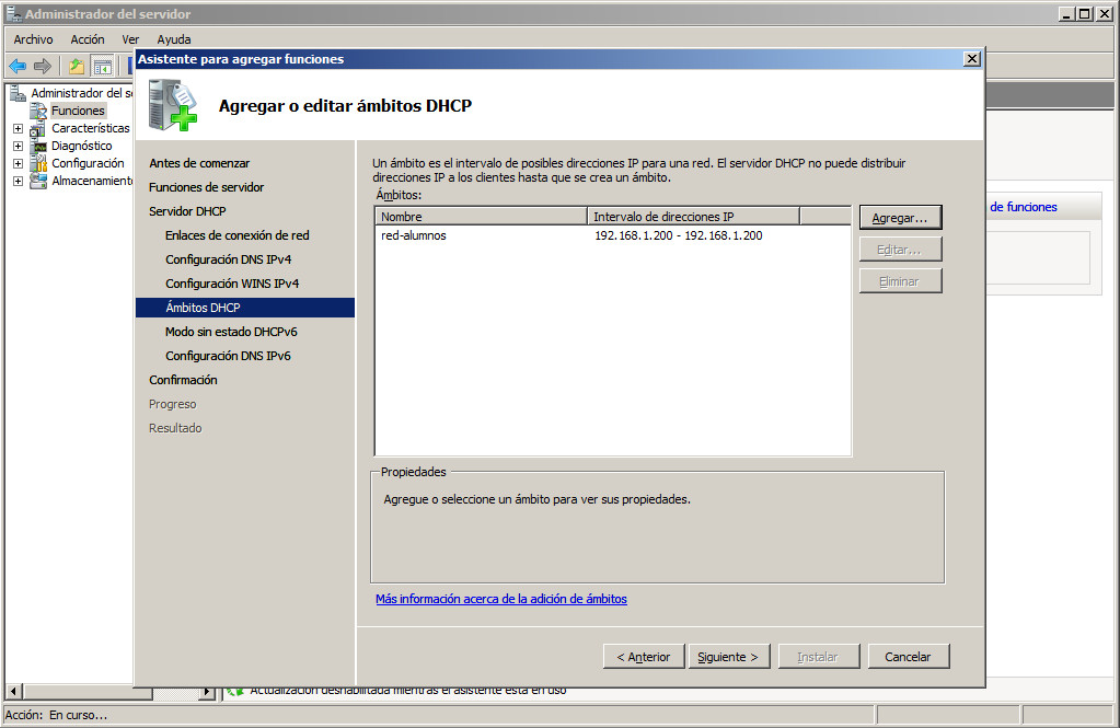 DHCP Windows 2008