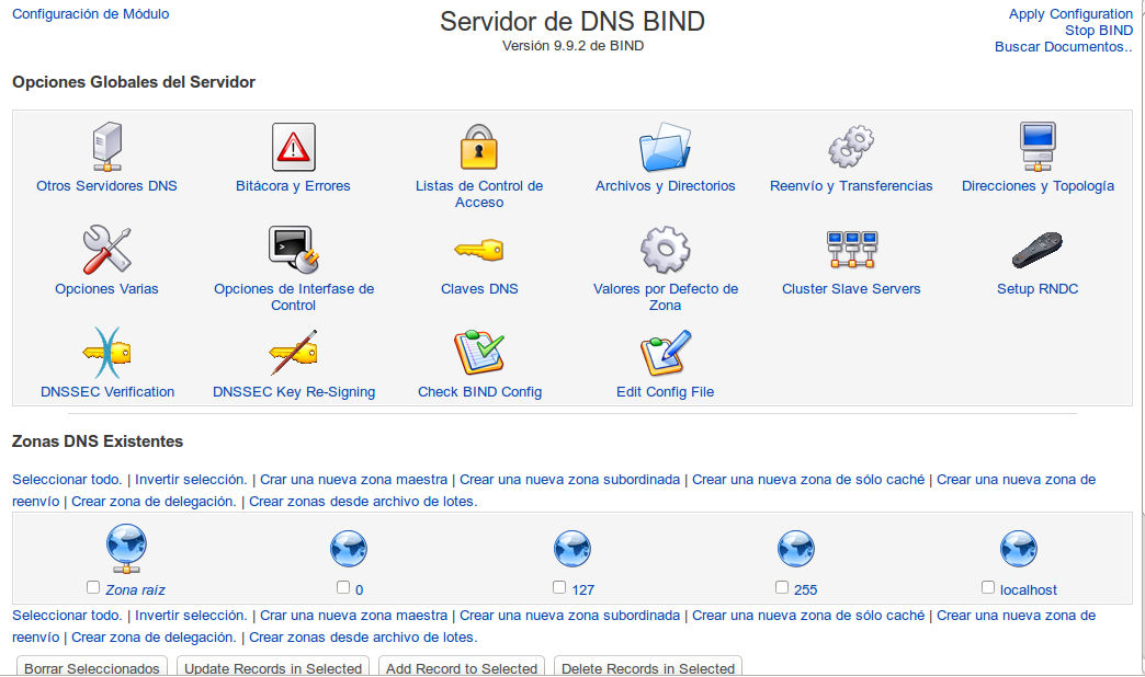 Servidor DNS bind